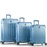  Xtrak 4 wheels Suitcase set 3-piece with expansion pleat Variant icy blue