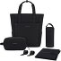 Lindby changing bag set 4 pcs. laptop compartment Variant all black  Lindby changing bag set 4 pcs. laptop compartment Variant all black
