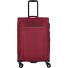  Travel Line 9704 4 wheels Trolley M 68 cm Expandable Variant dark red