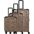  Cruise 4 wheels Suitcase set 3-piece Variant leopard