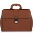  Black Square briefcase leather 37 cm Variant cuoio