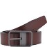  Business reversible belt leather Variant dark brown | 110 cm