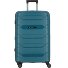  Strz by Asteroid 4 wheels Trolley L 74 cm with expansion pleat Variant deepsea green