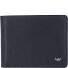  Polo Wallet RFID protection Genuine Leather 12 cm Variant marineblau