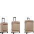  Zuna 4 wheels Suitcase set 3-piece Variant champagne