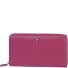  Spongy wallet leather 19 cm Variant fuchsia