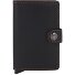  Miniwallet Credit card case RFID protection Genuine Leather 6.5 cm Variant black-brown