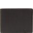  Attack 3.0 Wallet RFID protection Genuine Leather 13 cm Variant ebony brown