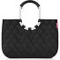 Loopshopper L shopper bag 46 cm Variant rhombus black Loopshopper L shopper bag 46 cm Variant rhombus black