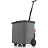 Carrycruiser Frame shopping trolley 47.5 cm Variant frame twist silver Carrycruiser Frame shopping trolley 47.5 cm Variant frame twist silver