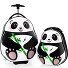  Kids children's trolley set 2 pcs. Variant panda