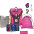 ErgoFlex Max Superflash School bag set Variant pink mermaid ErgoFlex Max Superflash School bag set Variant pink mermaid