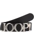 Belt Leather Variant black-silver | 80 cm Belt Leather Variant black-silver | 80 cm