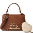  Heart Charm Handbag Leather 21 cm Variant brown - brown