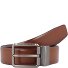 Reversible belt leather Variant cognac | 105 cm  Reversible belt leather Variant cognac | 105 cm