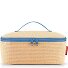  Pocket cooler bag 28 cm Variant raffia blue
