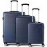  5330 4 wheels Suitcase set 3-piece Variant blau