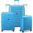  Starlight 3.0 4 wheels Suitcase set 3-piece with expansion pleat Variant bluette