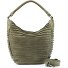  Fluted animal S shoulder bag leather 33 cm Variant olive green