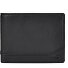  Stone Wallet Genuine Leather 12.5 cm Variant black