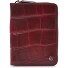  Wallet RFID protection Leather 12.5 cm Variant red