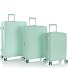  Pastel 4 wheels Suitcase set 3-piece Expandable Variant mint