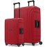 Essentials 15 4-wheel 15 suitcase set 2 pcs. with three-point closure Variant classic red