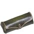  Leather glasses case 16 cm Variant grün