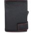 SecWal 2 credit card case wallet RFID leather 9 cm Variant schwarz-rot SecWal 2 credit card case wallet RFID leather 9 cm Variant schwarz-rot