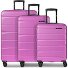  Munich 4.0 4 wheels Suitcase set 3-piece Expandable Variant pink dull