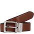 Brunelleschi reversible belt leather Variant marrone-nero | individuell kürzbar Brunelleschi reversible belt leather Variant marrone-nero | individuell kürzbar