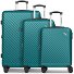Paradise 2.0 4 wheels Suitcase set 3-piece with expansion pleat Variant smaragd green Paradise 2.0 4 wheels Suitcase set 3-piece with expansion pleat Variant smaragd green