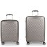 Queens 4 wheels Suitcase set 2-piece with expansion pleat Variant champagne  Queens 4 wheels Suitcase set 2-piece with expansion pleat Variant champagne