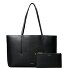  Foil Shopper Bag 44 cm Variant black