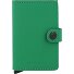  Miniwallet Credit card case RFID protection Leather 6.5 cm Variant bright green