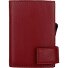  SecWal 1 credit card case wallet RFID leather 9 cm Variant rot