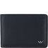  Polo Wallet RFID protection Genuine Leather 22 cm Variant marineblau