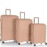  AirLite 4 wheels Suitcase set 3-piece Expandable Variant nude