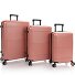Zen 4 wheels Suitcase set 3-piece with expansion pleat Variant coral Zen 4 wheels Suitcase set 3-piece with expansion pleat Variant coral