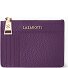  Bologna Leather key case Cardholder leather 11.5 cm with air tag compartment Variant purple