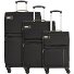 Travel Line 6704 4 Roll Suitcase Set 3pcs. Variant schwarz Travel Line 6704 4 Roll Suitcase Set 3pcs. Variant schwarz