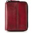  Destressed Wallet RFID protection Leather 10.5 cm Variant deep red