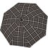  Stockholm Stick umbrella 88 cm Variant check brown-beige