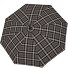  Stockholm Stick umbrella 88 cm Variant check brown-beige