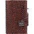 Click & Slide credit card case RFID leather 6.5 cm Variant brown-silver  Click & Slide credit card case RFID leather 6.5 cm Variant brown-silver
