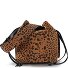  Secchiello Bag bag Leather 20 cm Variant stampa macula