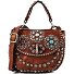  Afrodite Mini Bag Handbag Genuine Leather 18 cm Variant cognac