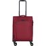  Travel Line 9704 4 wheels Cabin trolley S 55 cm with expansion pleat Variant dark red