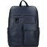  Zaino Daypack Leather 34 cm Laptop compartment Variant blue
