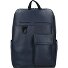  Zaino Daypack Leather 34 cm Laptop compartment Variant blue